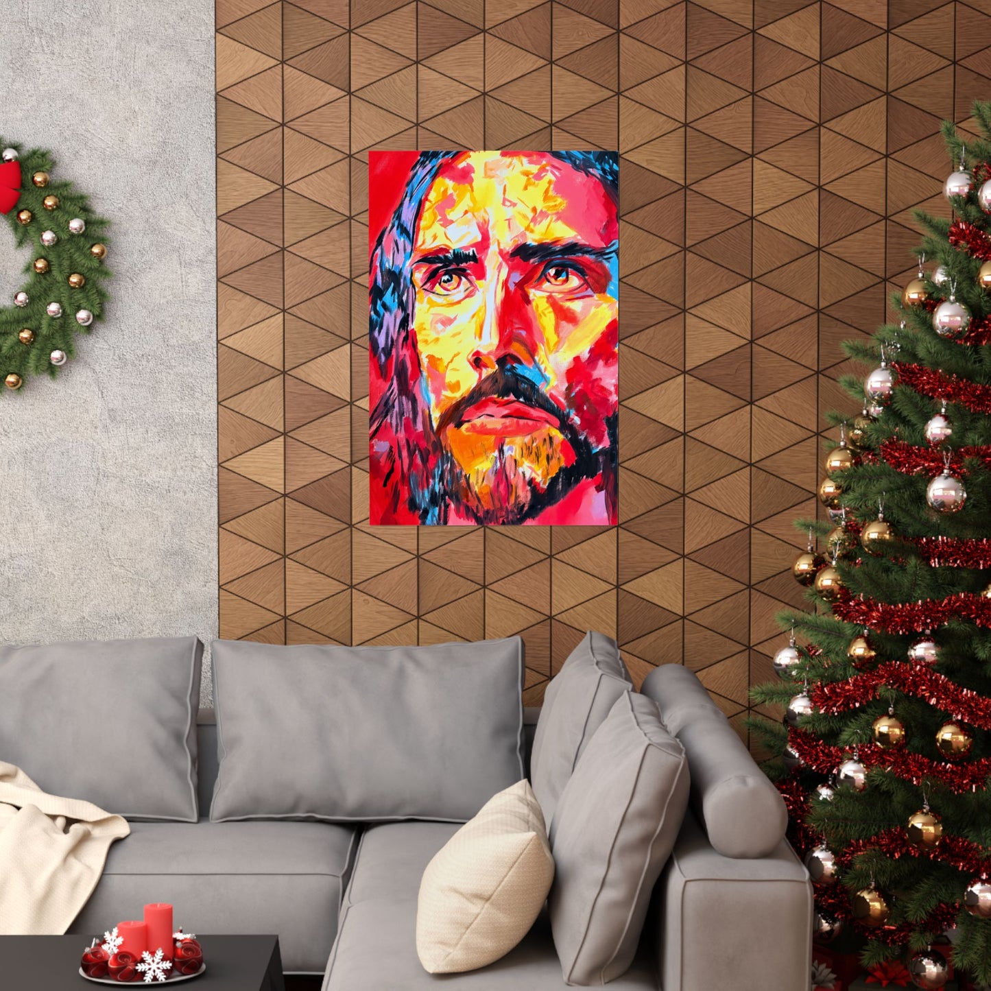 Jesus by Wamantha — Museum-Grade Archival Art Print