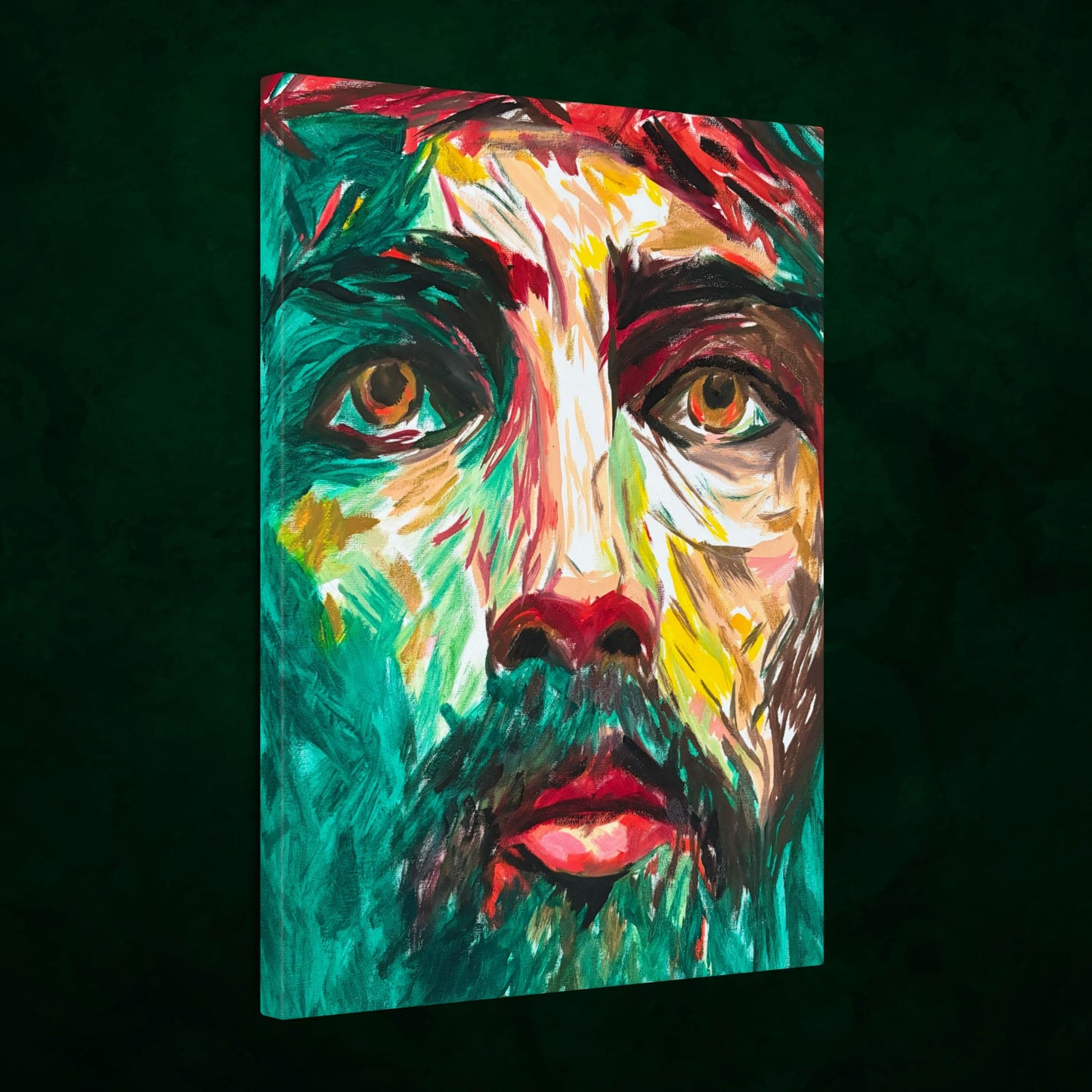 Jesus Christ by Wamantha - Canvas Print