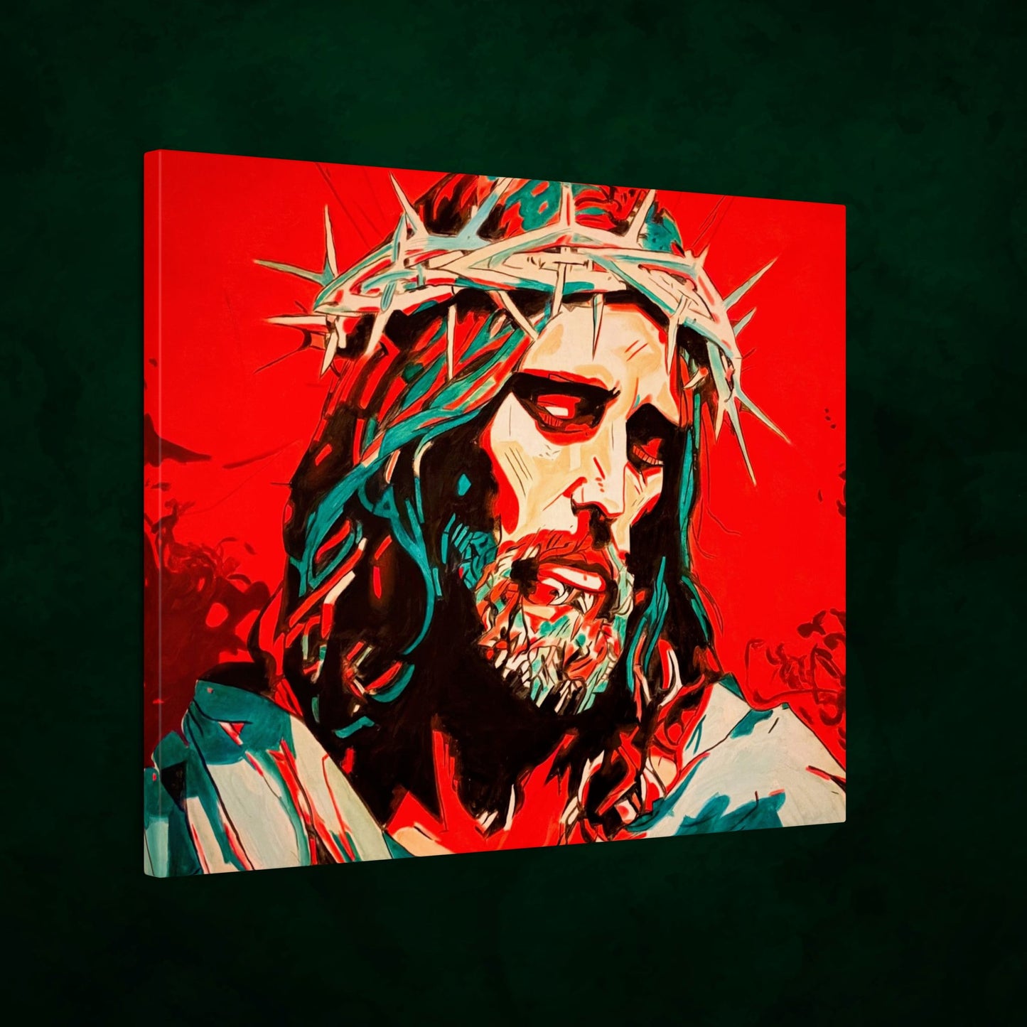Jesus Christ by Warren Willowdale - Canvas Print