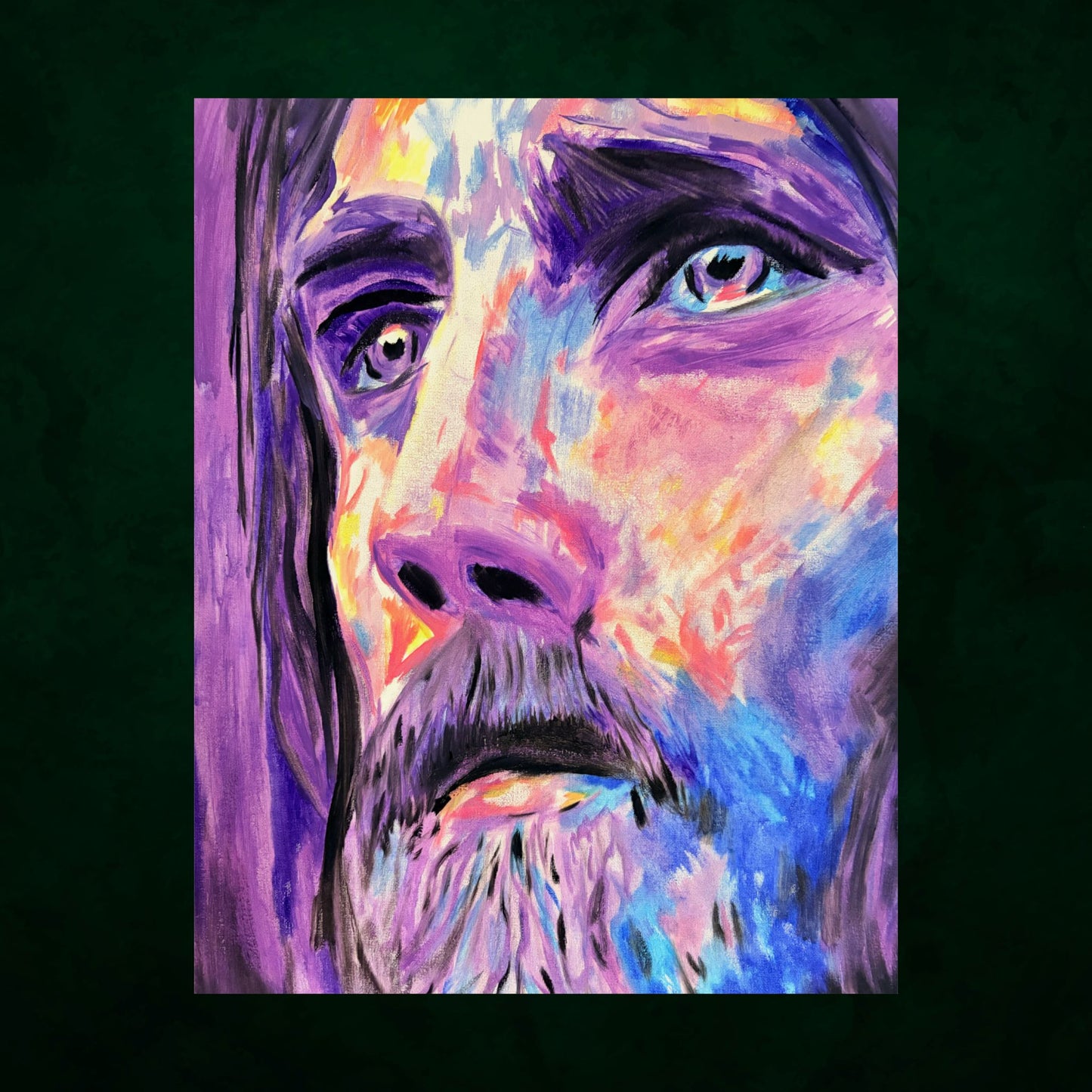 Jesus Christ by Wamantha — Museum-Grade Archival Art Print