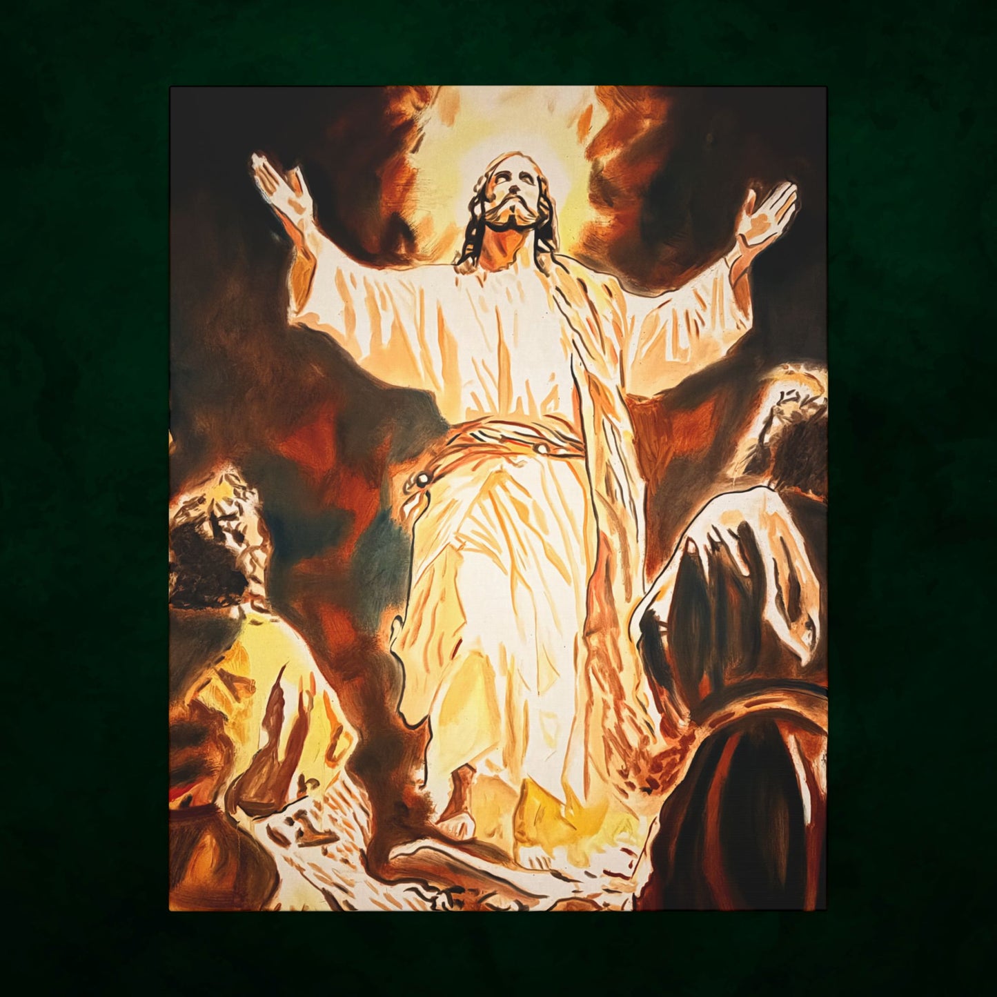 Jesus Christ by Warren Willowdale - Canvas Print