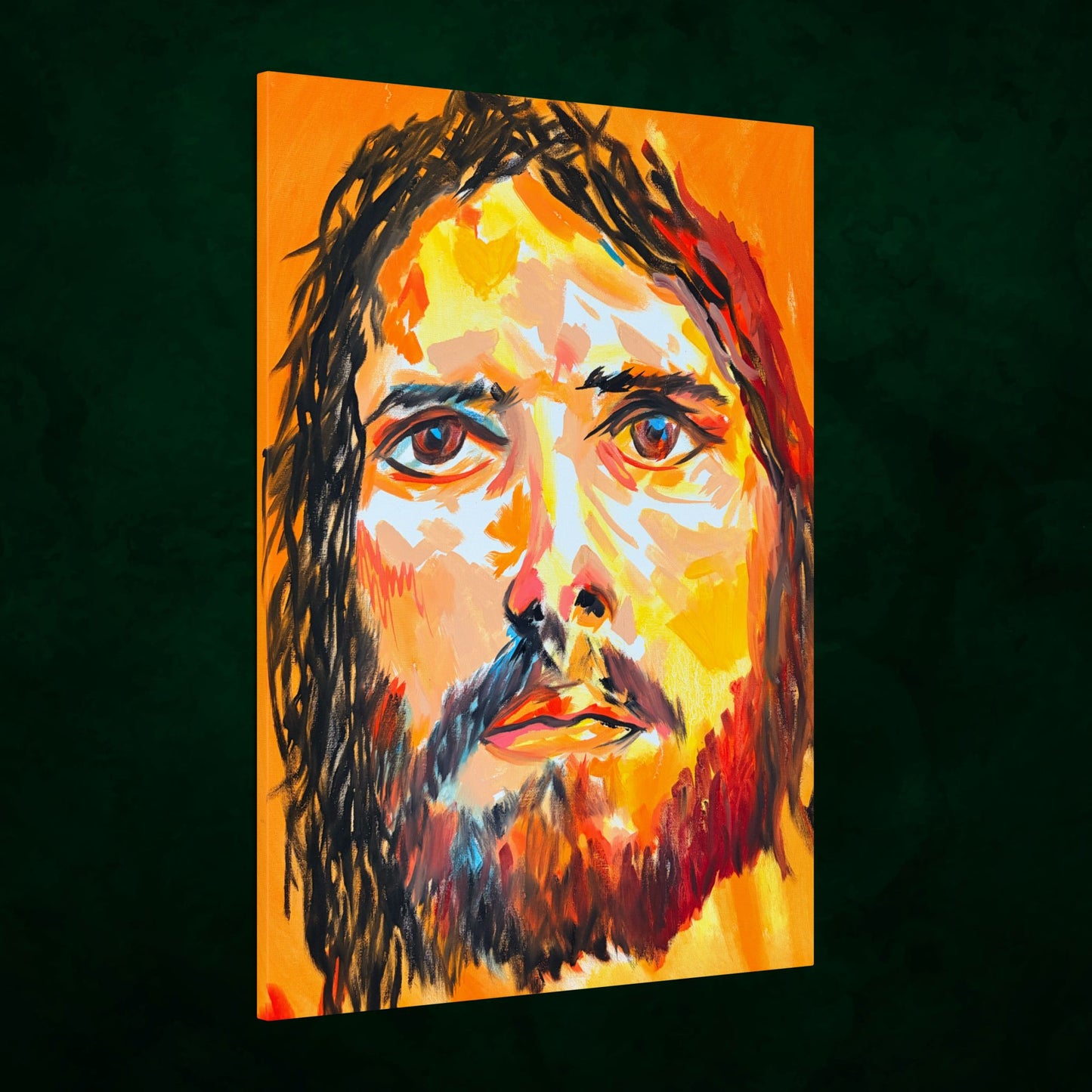 Jesus Christ by Wamantha - Canvas Print