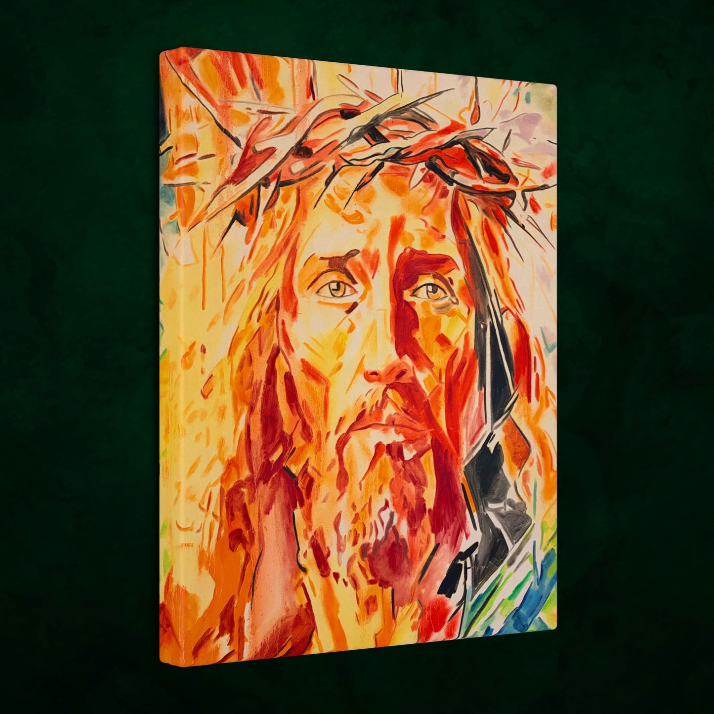Jesus Christ by Warren Willowdale - Canvas Print
