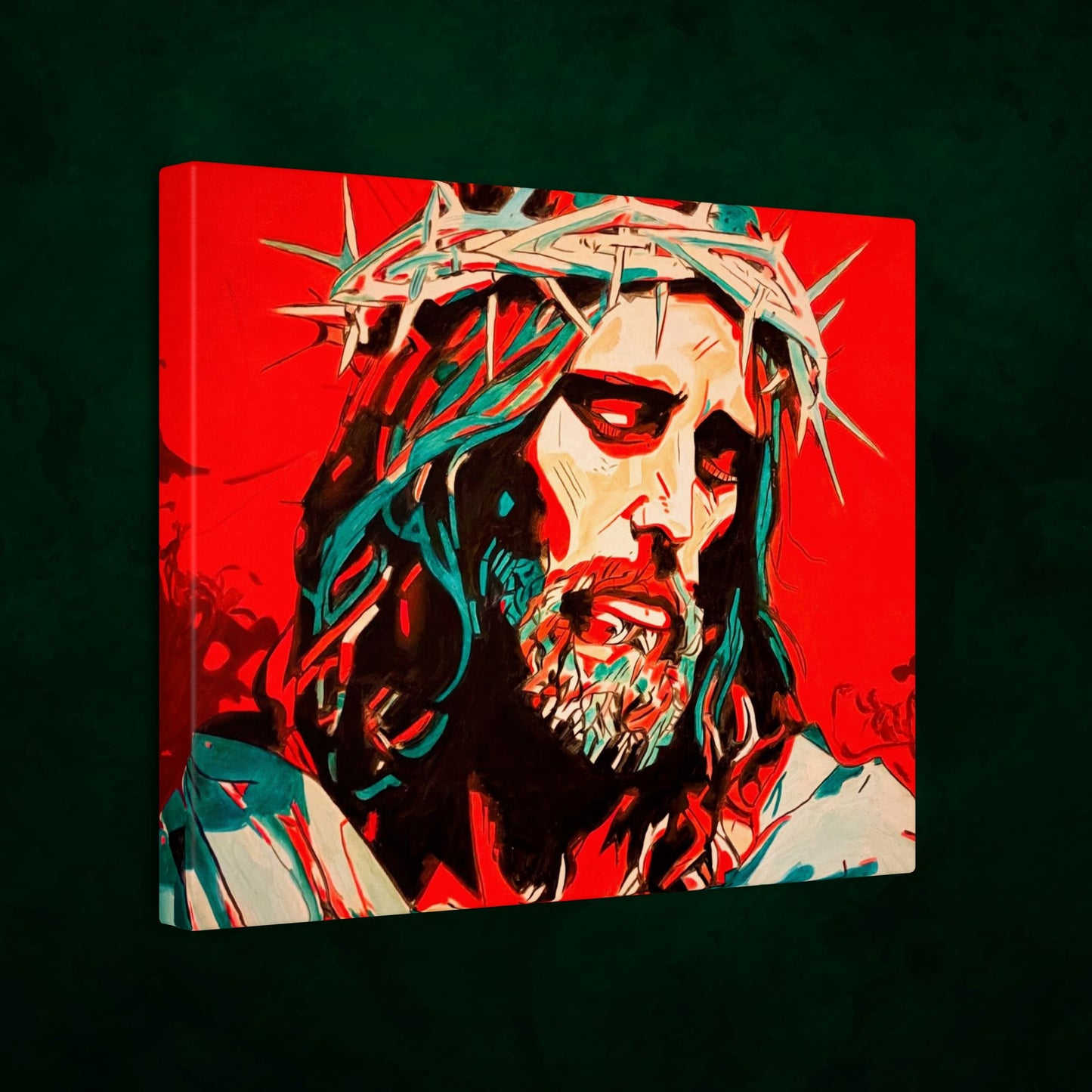 Jesus Christ by Warren Willowdale - Canvas Print