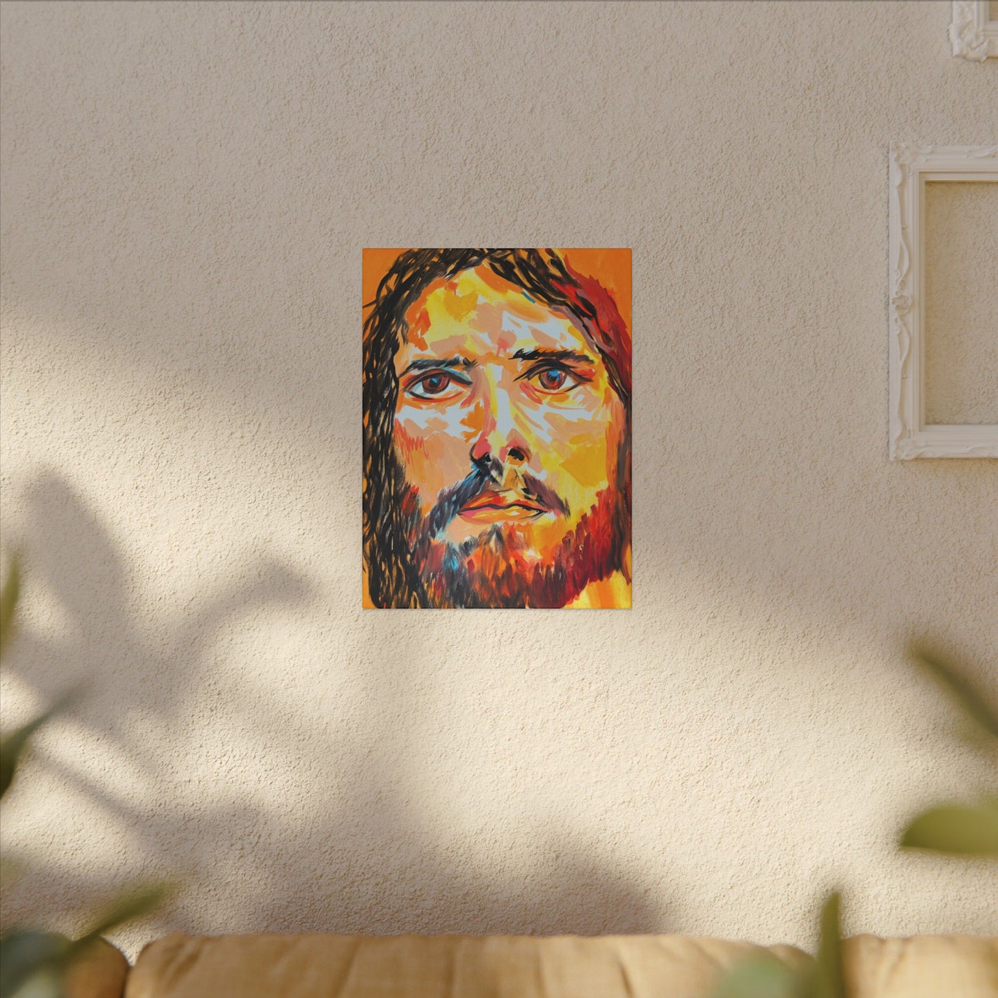 Jesus Christ by Wamantha - Canvas Print