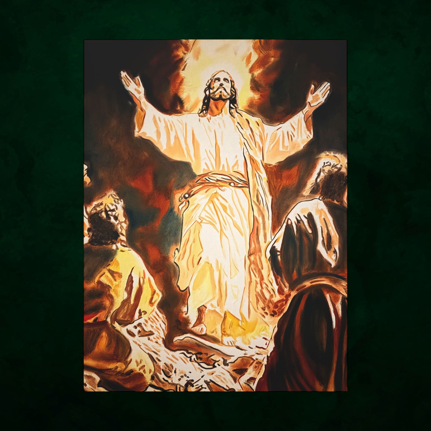 Jesus Christ by Warren Willowdale - Canvas Print