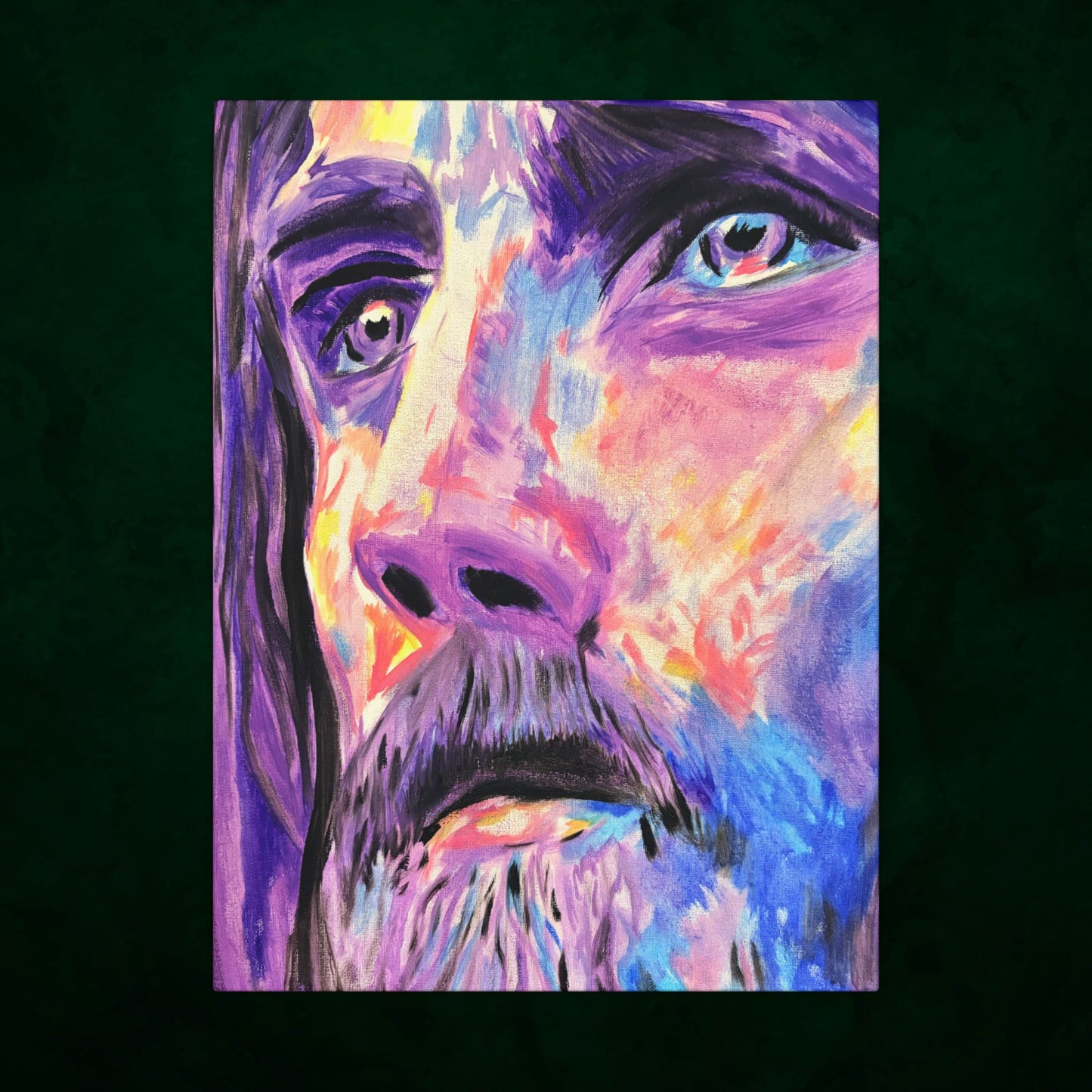 Jesus Christ by Wamantha - Canvas Print