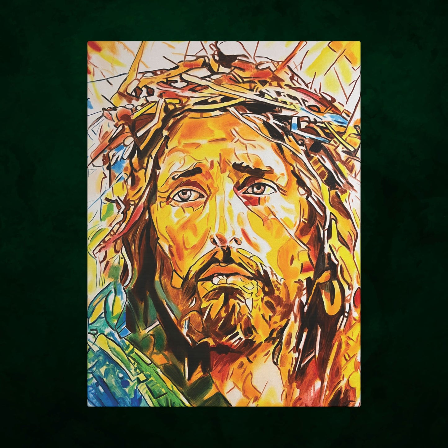 Jesus Christ by Warren Willowdale — Canvas Print