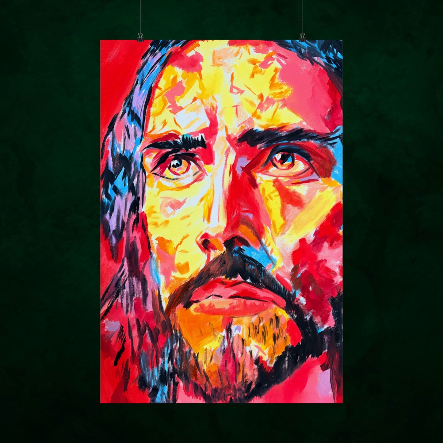 Jesus by Wamantha — Museum-Grade Archival Art Print