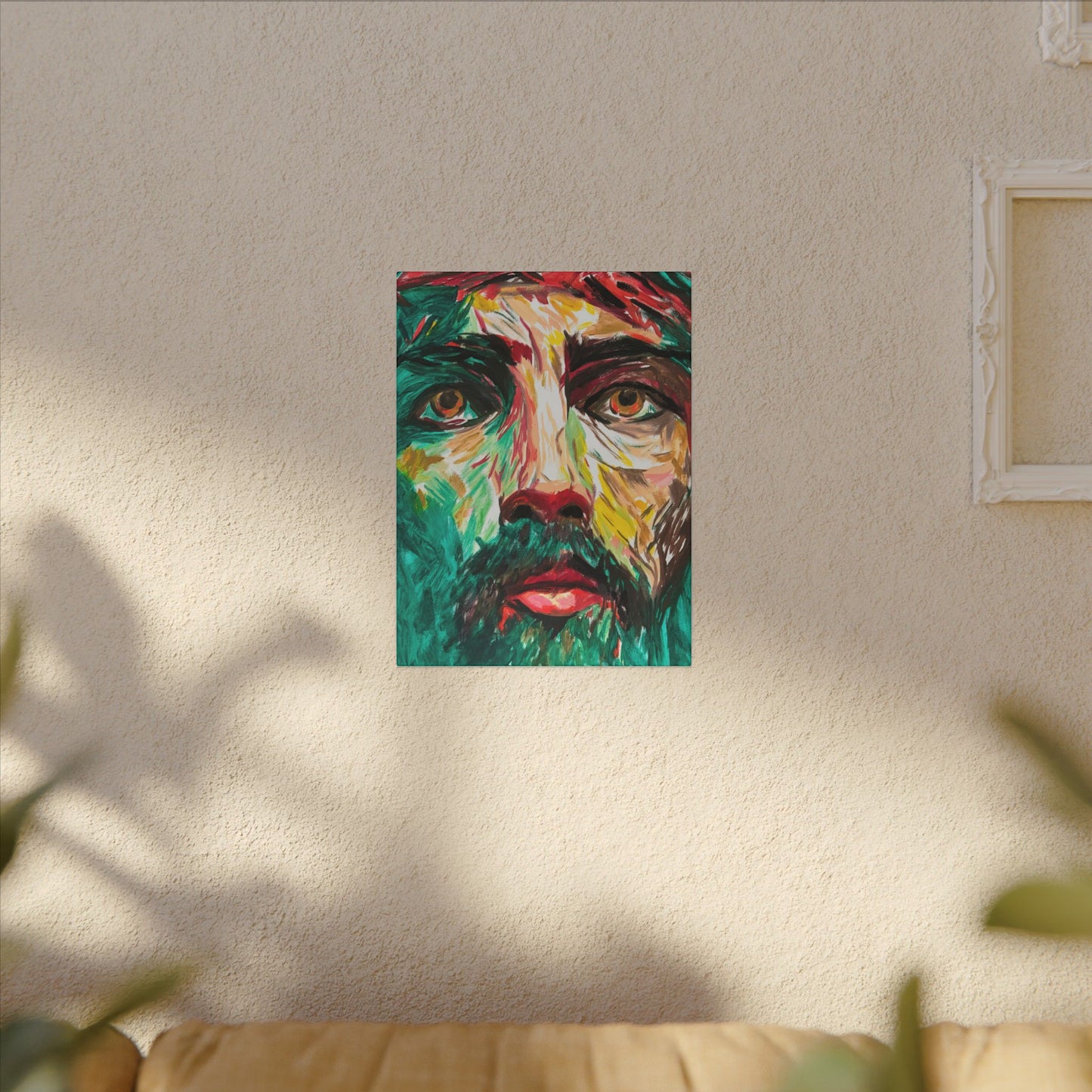 Jesus Christ by Wamantha - Canvas Print