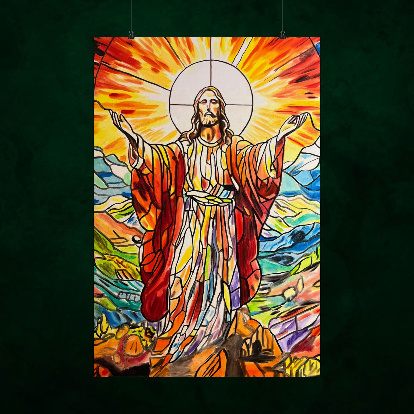 Jesus Christ by Warren Willowdale — Museum-Grade Archival Art Print