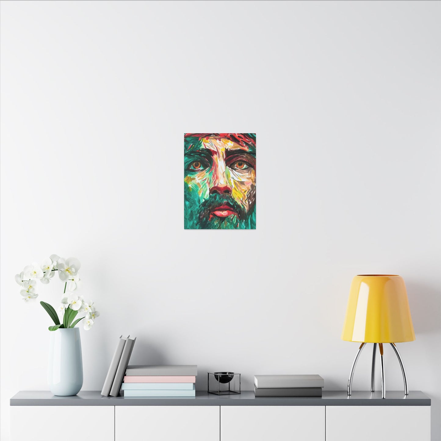 Jesus Christ by Wamantha - Canvas Print