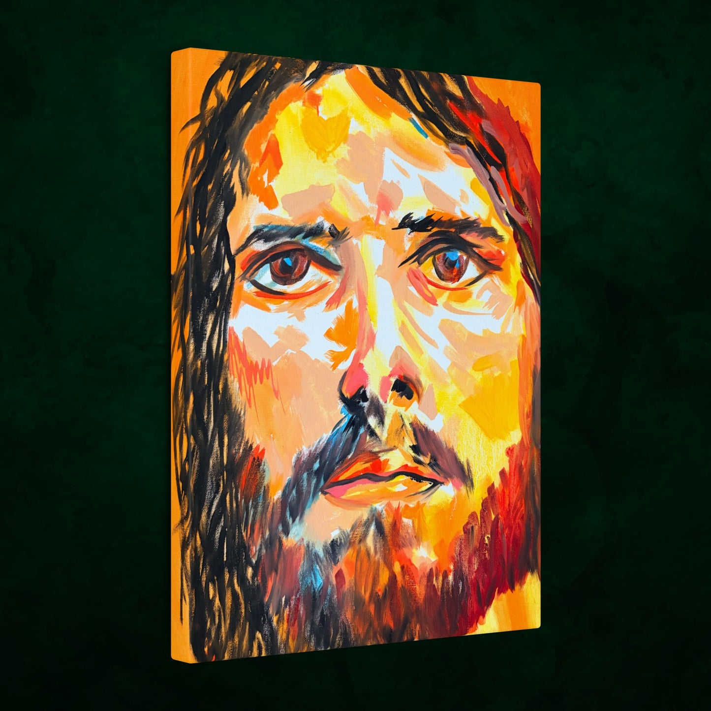 Jesus Christ by Wamantha - Canvas Print