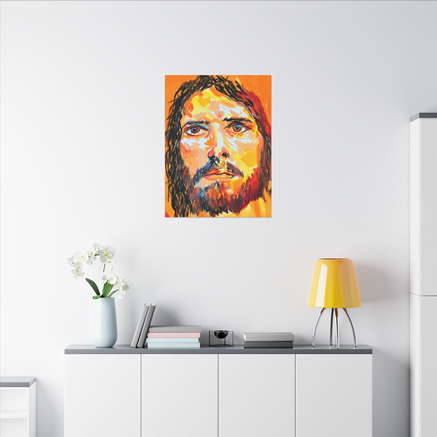 Jesus Christ by Wamantha - Canvas Print