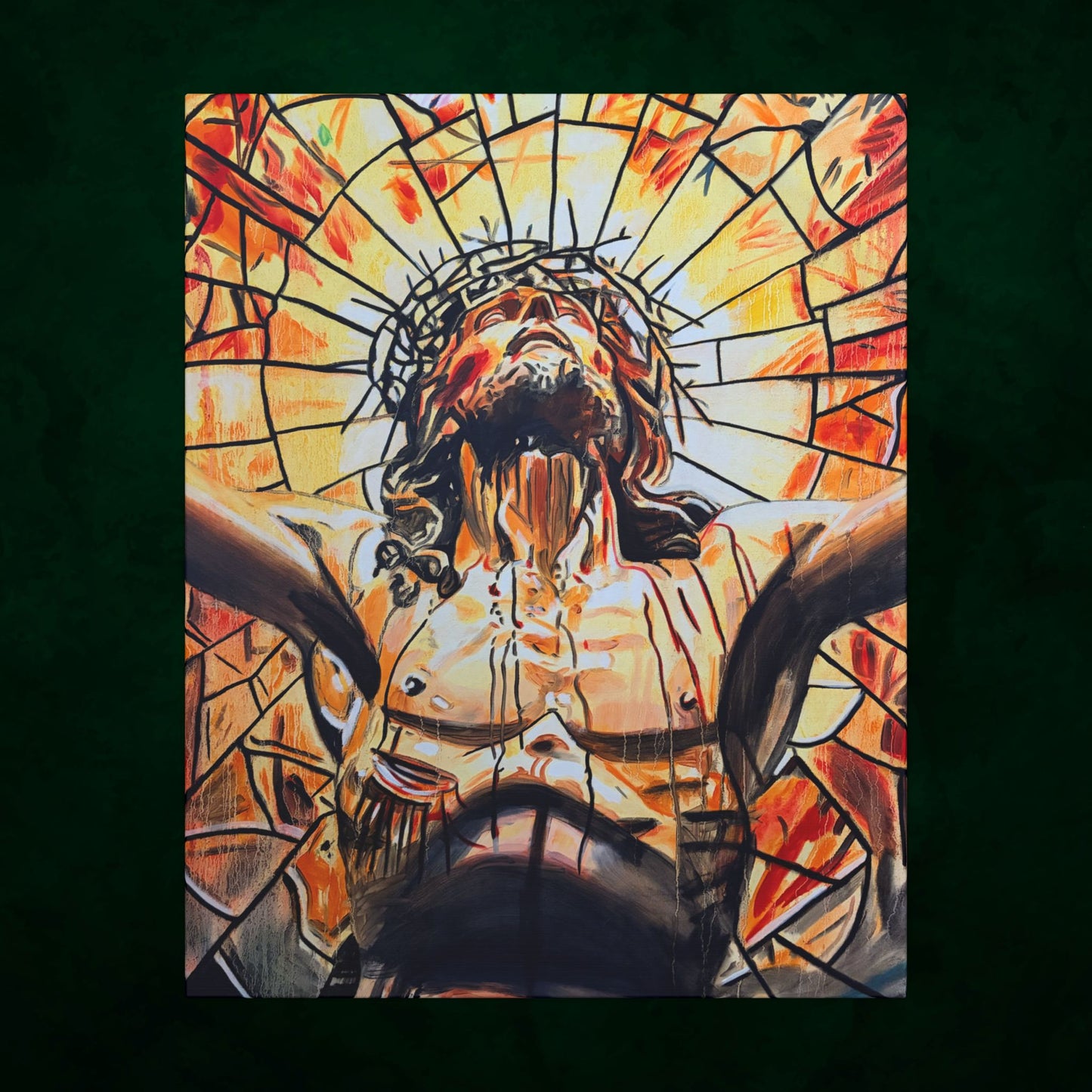 Jesus Christ by Warren Willowdale — Canvas Print