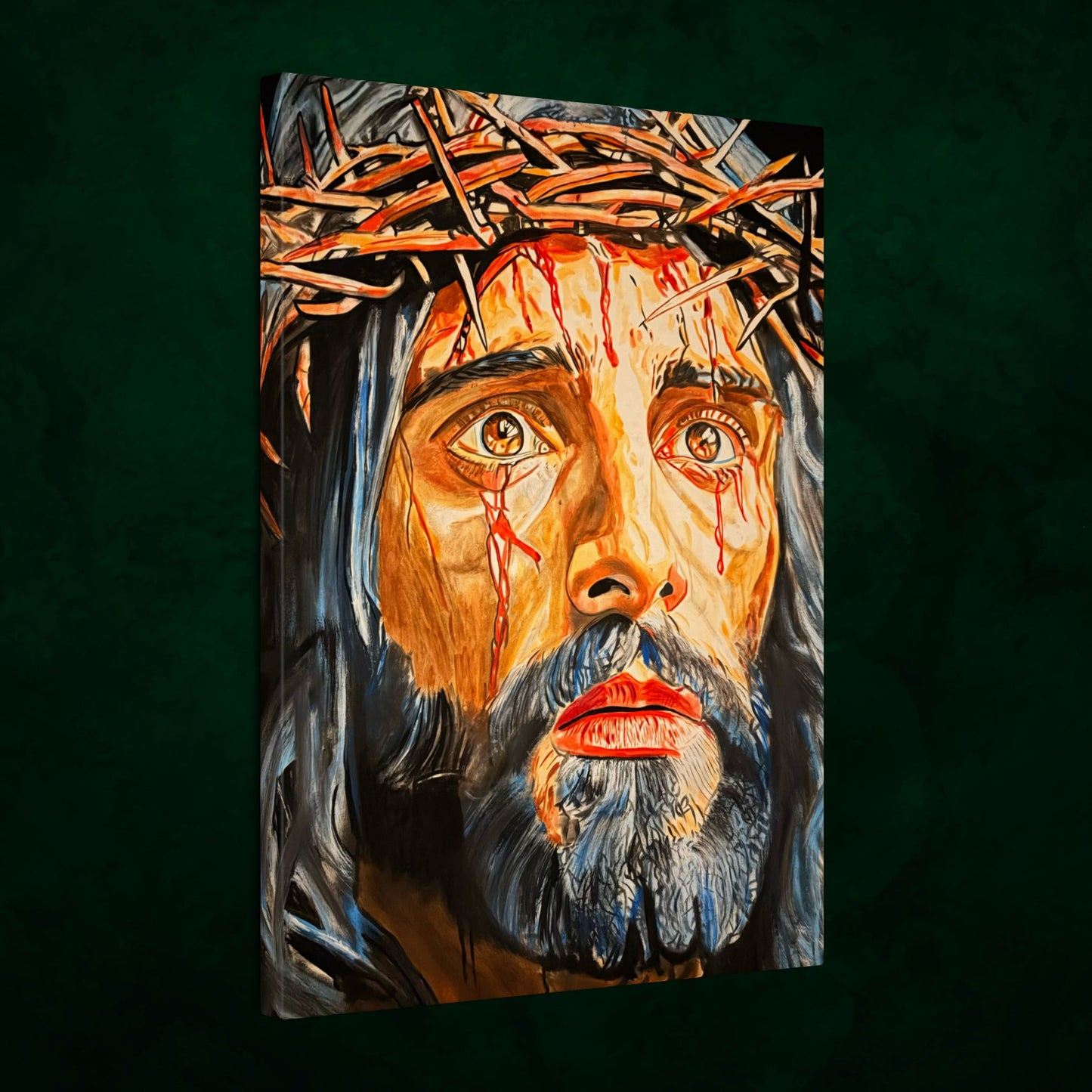 Jesus Christ by Warren Willowdale - Canvas Print