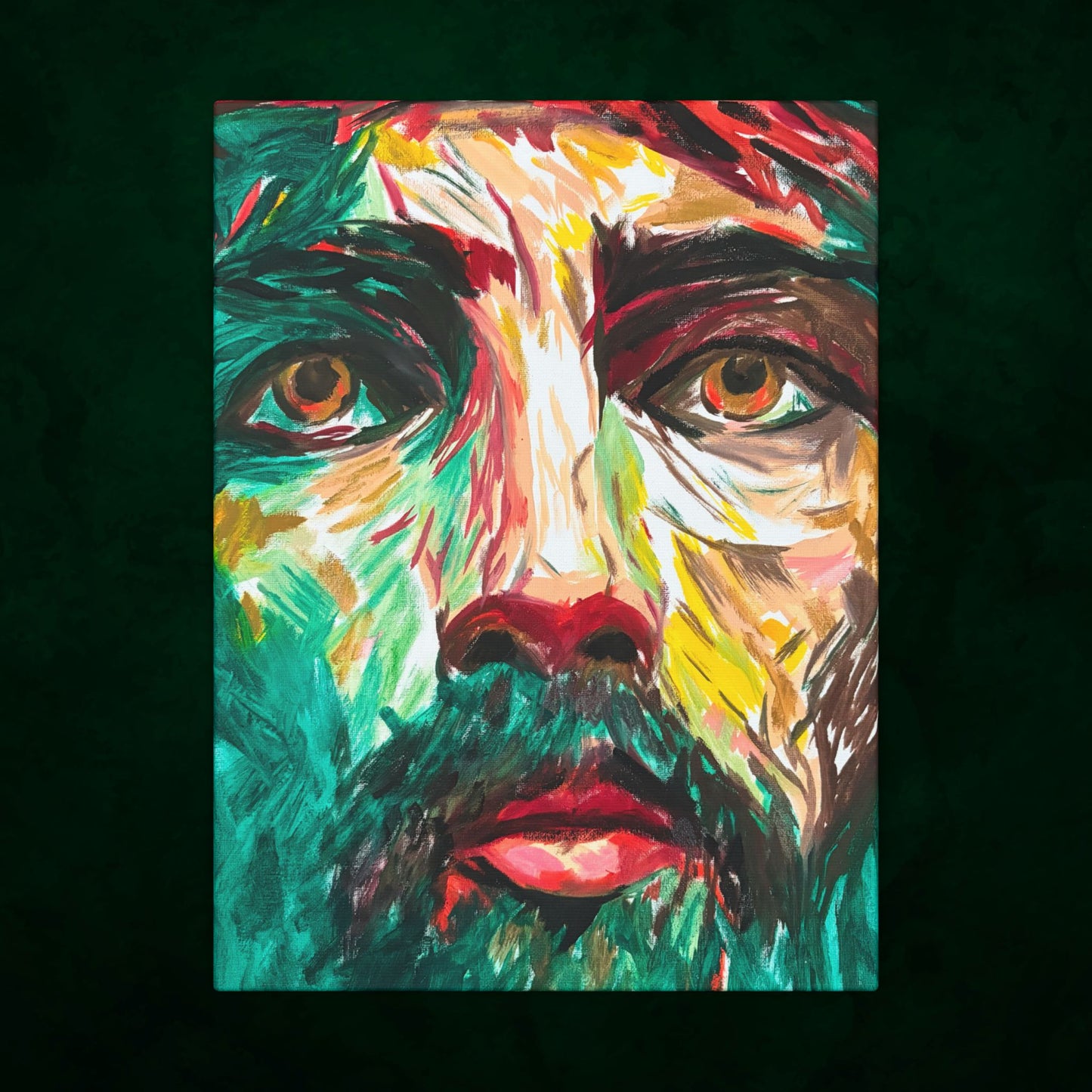 Jesus Christ by Wamantha - Canvas Print