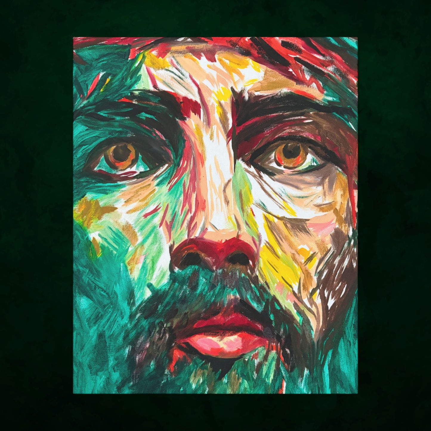 Jesus Christ by Wamantha - Canvas Print