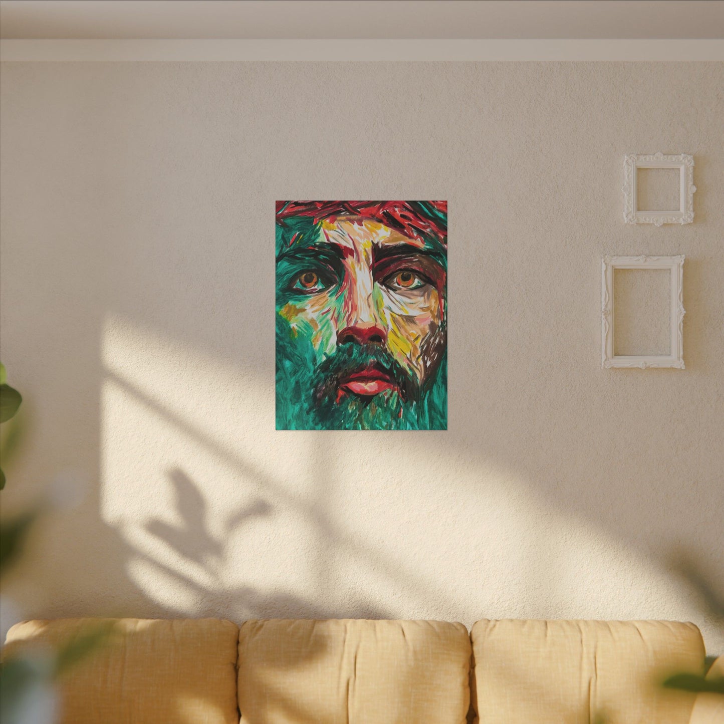 Jesus Christ by Wamantha - Canvas Print
