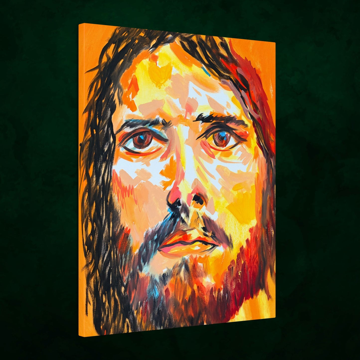 Jesus Christ by Wamantha - Canvas Print