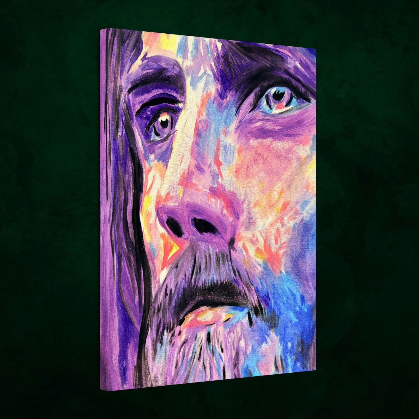 Jesus Christ by Wamantha - Canvas Print