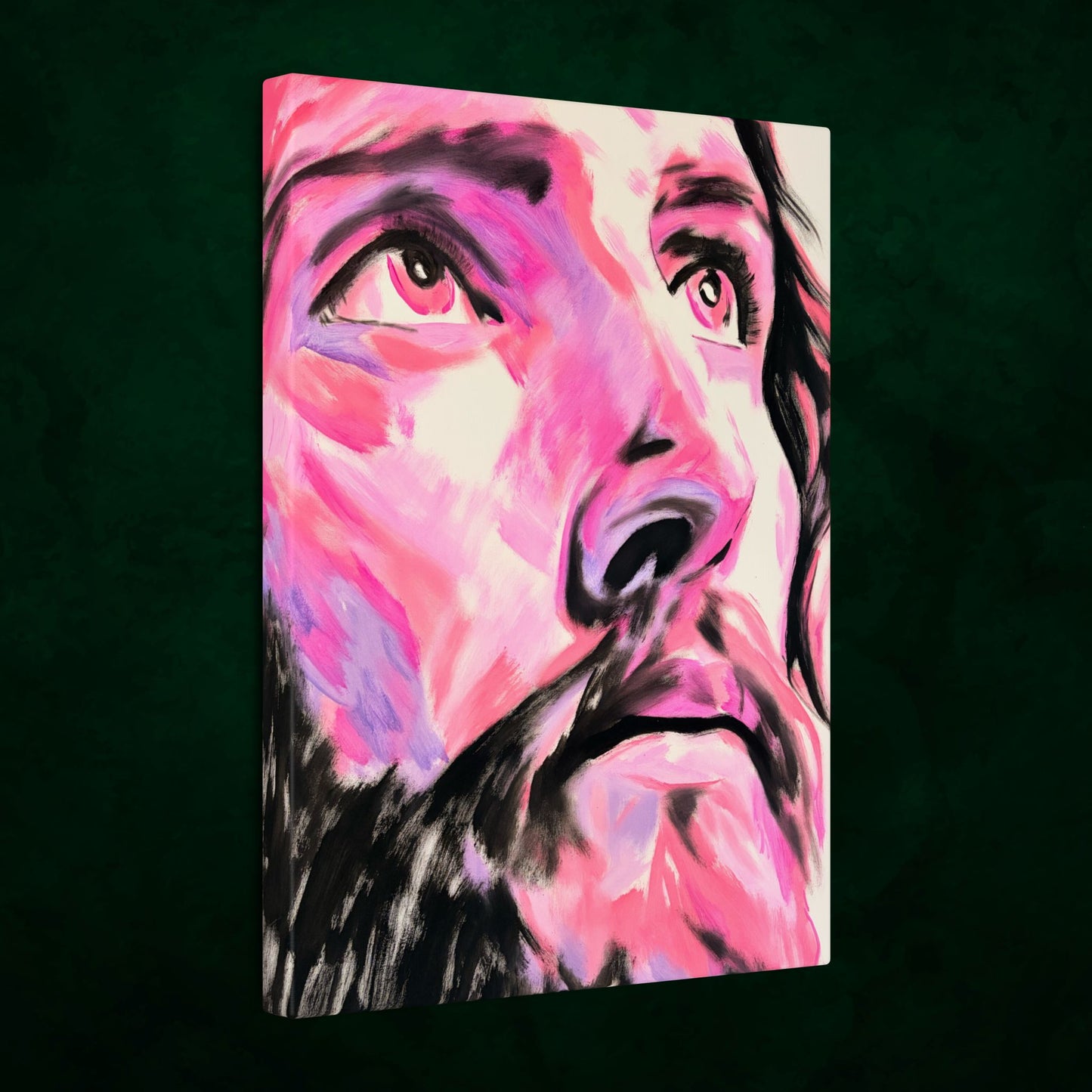 Jesus Christ by Wamantha - Canvas Print
