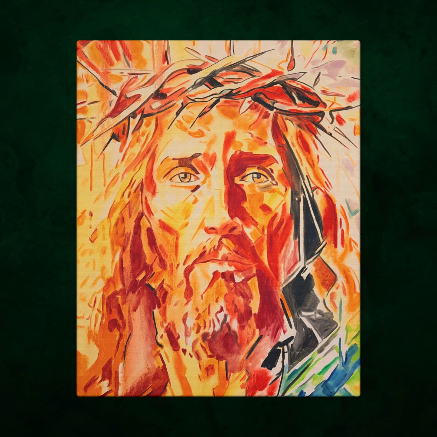 Jesus Christ by Warren Willowdale - Canvas Print