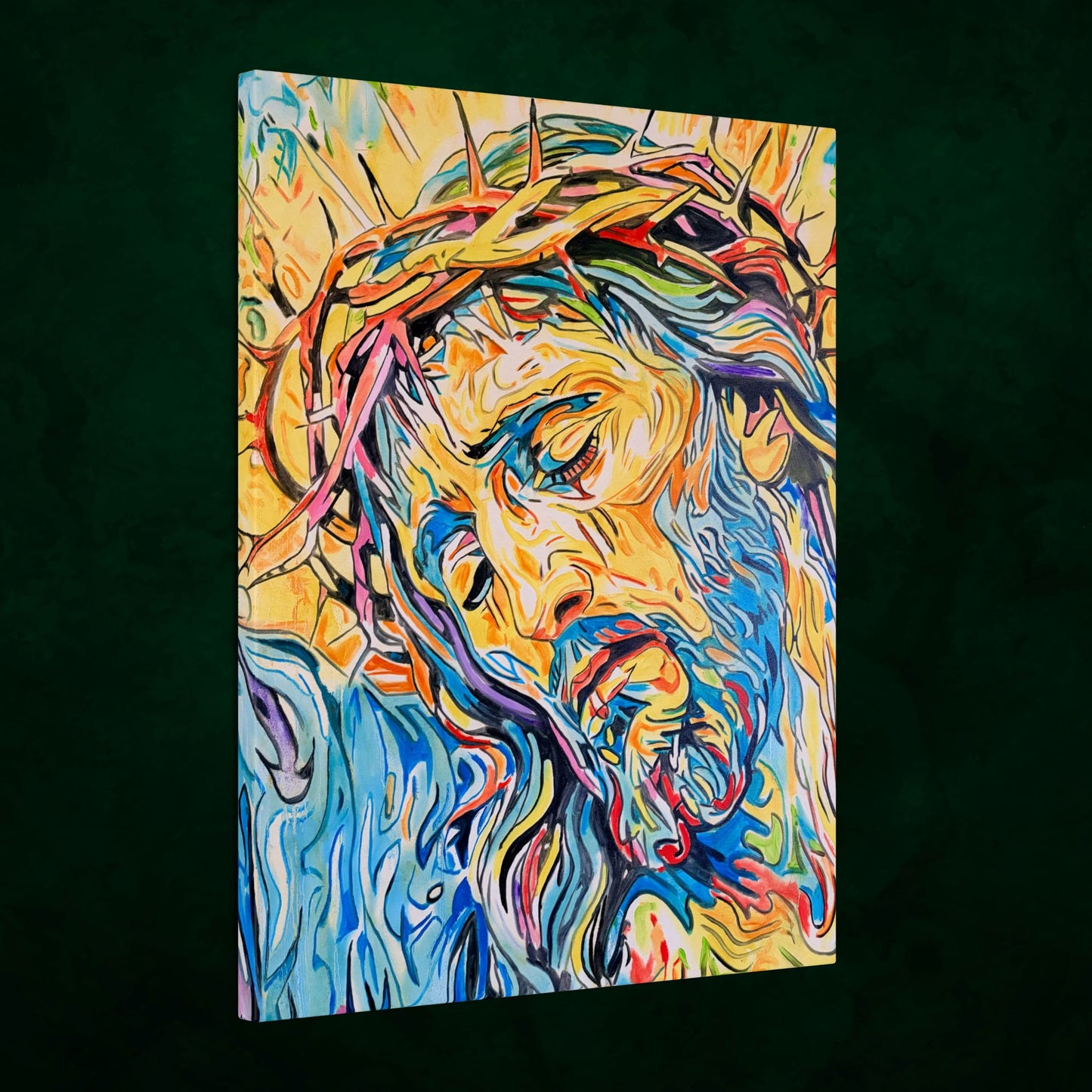 Jesus Christ by Warren Willowdale — Canvas Print