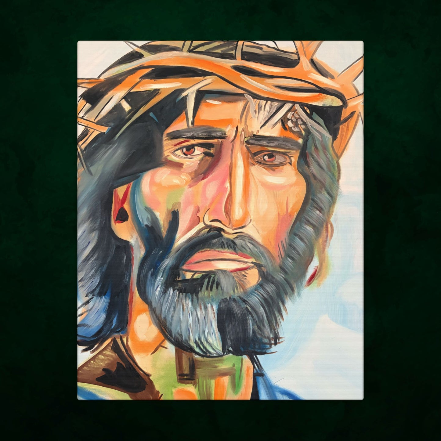 Jesus Christ by Warren Willowdale - Canvas Print