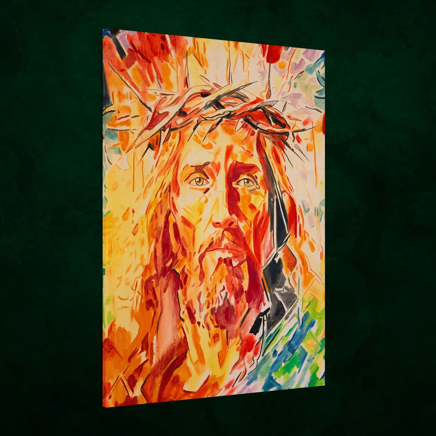 Jesus Christ by Warren Willowdale - Canvas Print