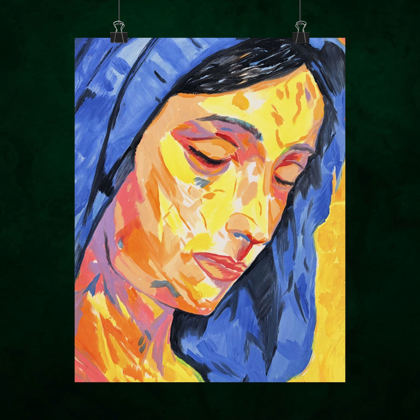 Mary by Wamantha — Museum-Grade Archival Art Print
