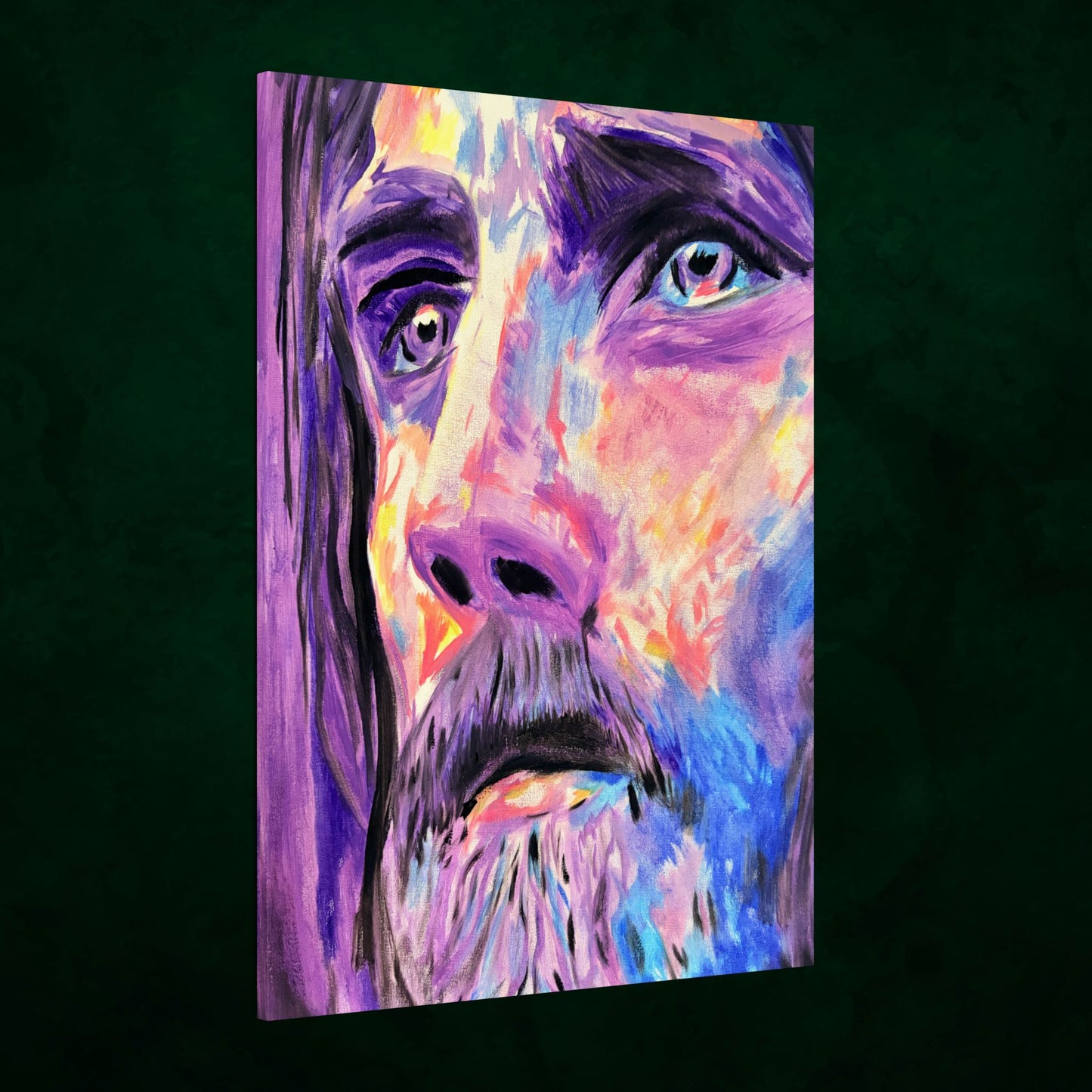Jesus Christ by Wamantha - Canvas Print