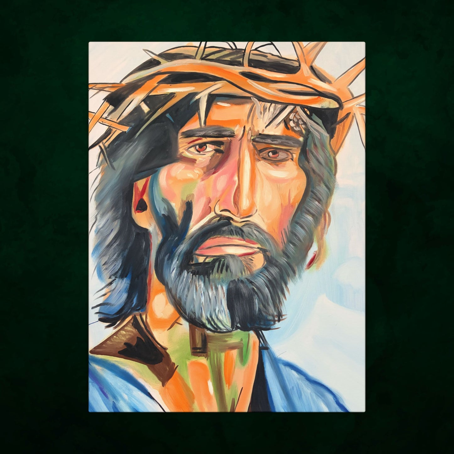 Jesus Christ by Warren Willowdale - Canvas Print