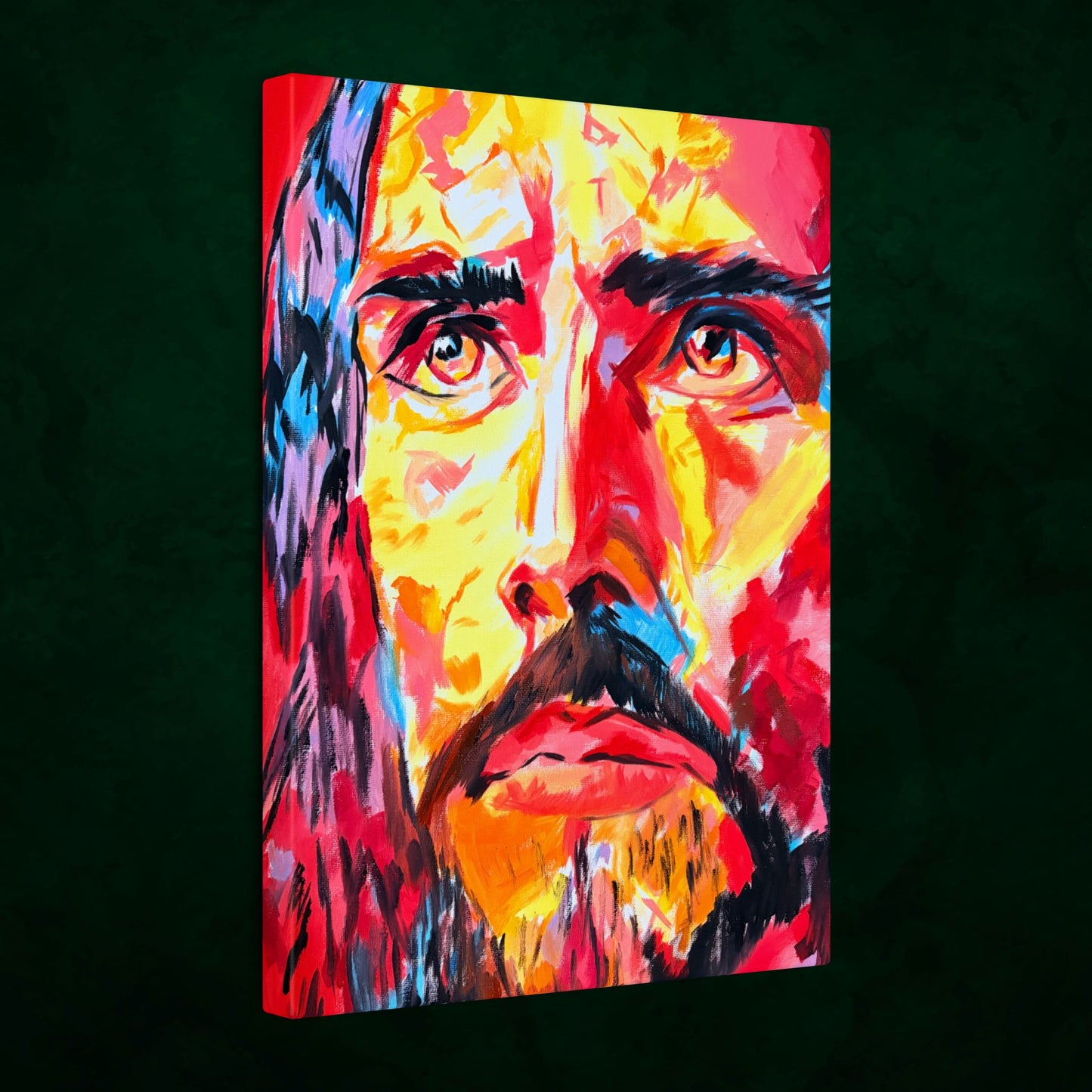 Jesus Christ by Wamantha - Canvas Print