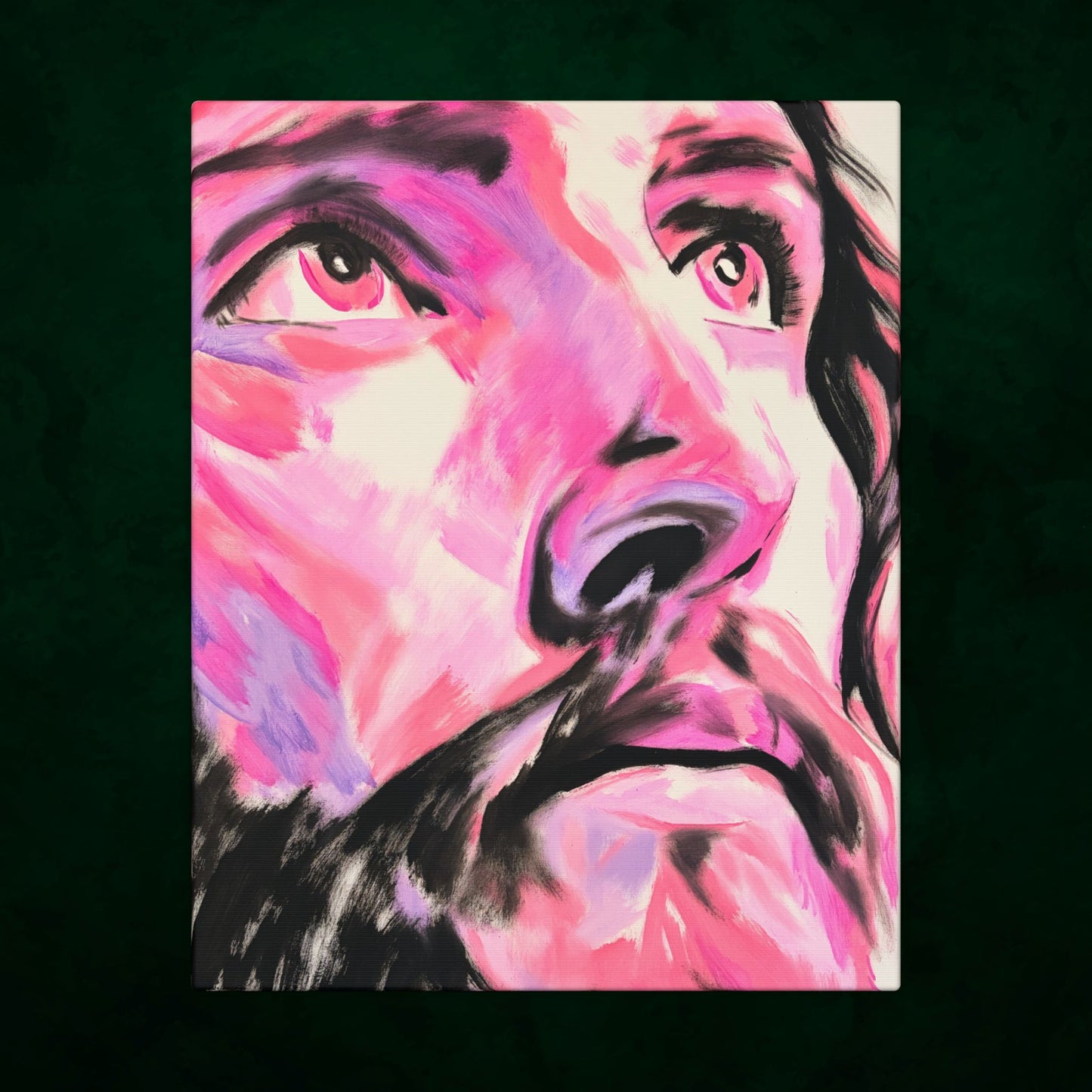 Jesus Christ by Wamantha - Canvas Print