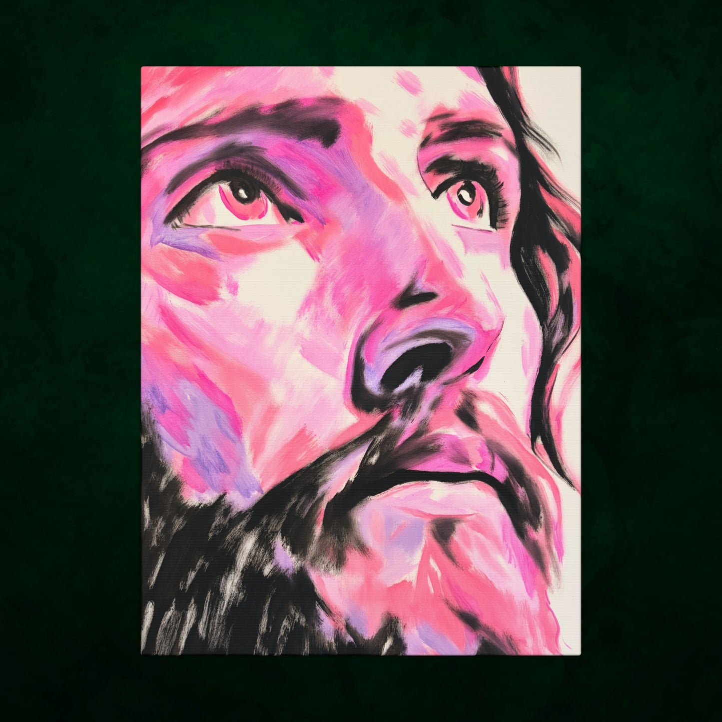 Jesus Christ by Wamantha - Canvas Print