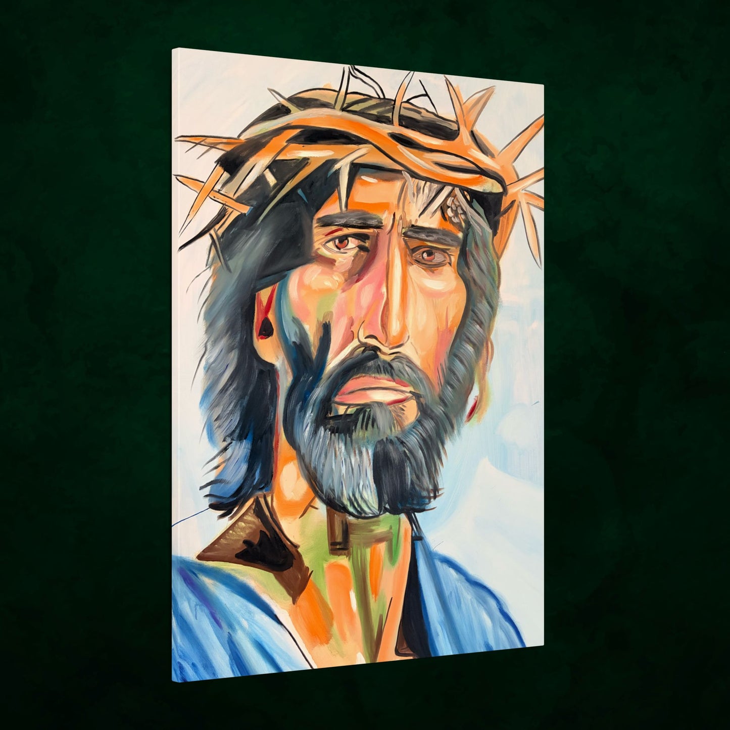 Jesus Christ by Warren Willowdale - Canvas Print