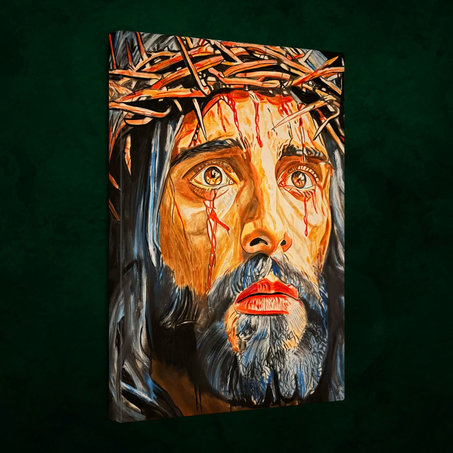 Jesus Christ by Warren Willowdale - Canvas Print