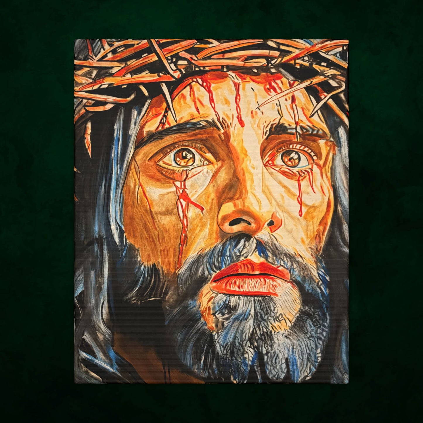Jesus Christ by Warren Willowdale - Canvas Print