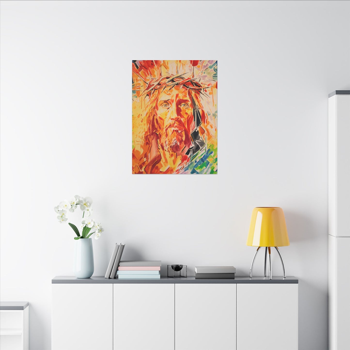 Jesus Christ by Warren Willowdale - Canvas Print