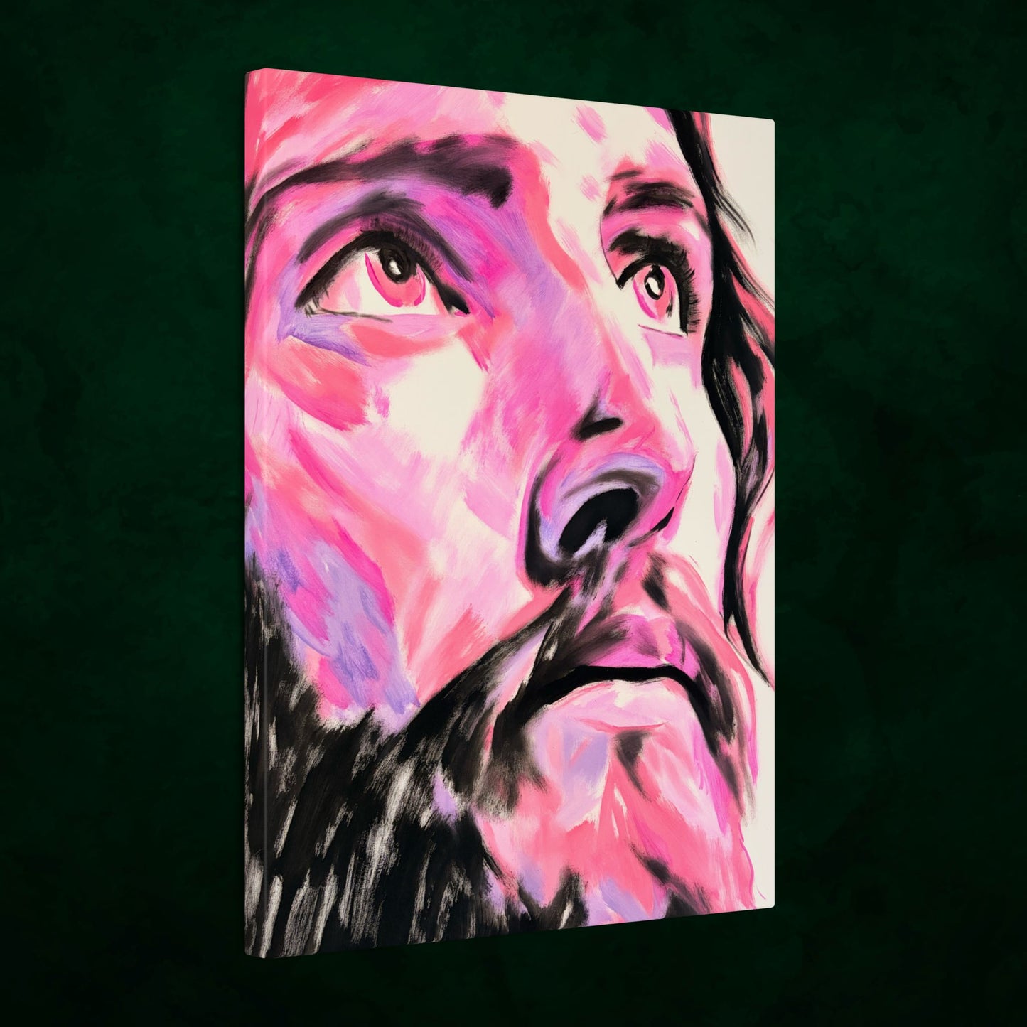 Jesus Christ by Wamantha - Canvas Print