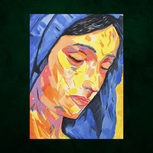 Mary by Wamantha — Canvas Print