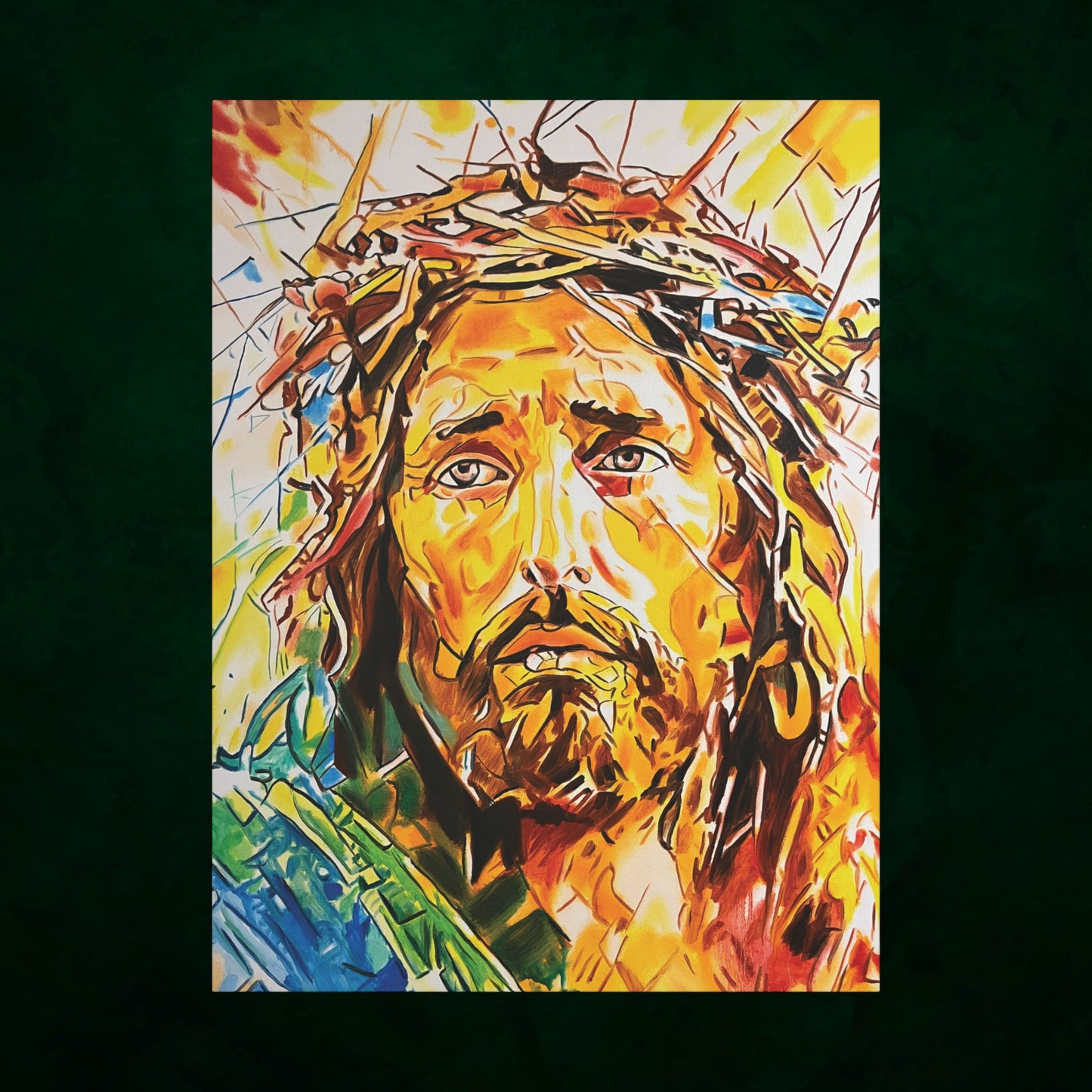 Jesus Christ by Warren Willowdale — Canvas Print