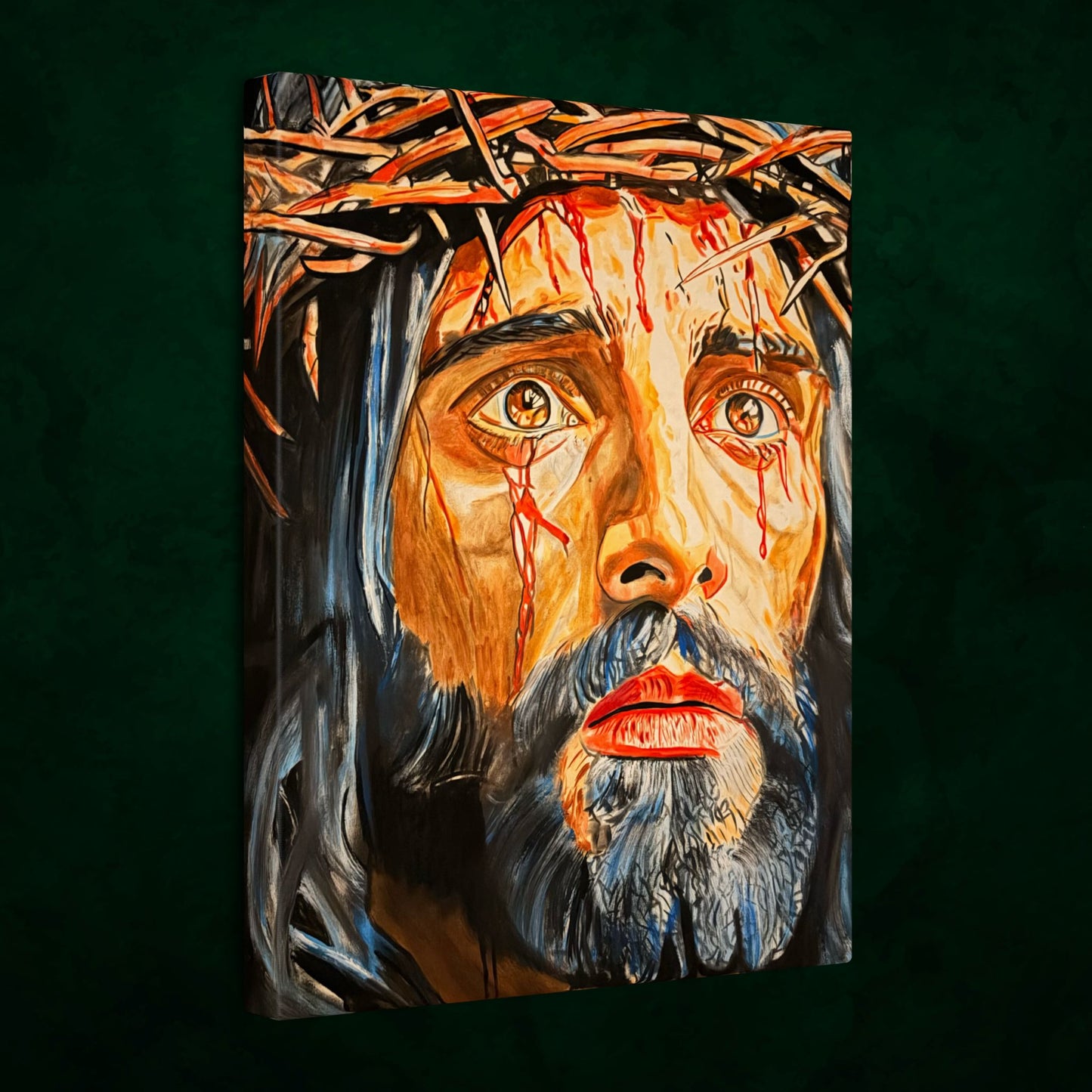 Jesus Christ by Warren Willowdale - Canvas Print