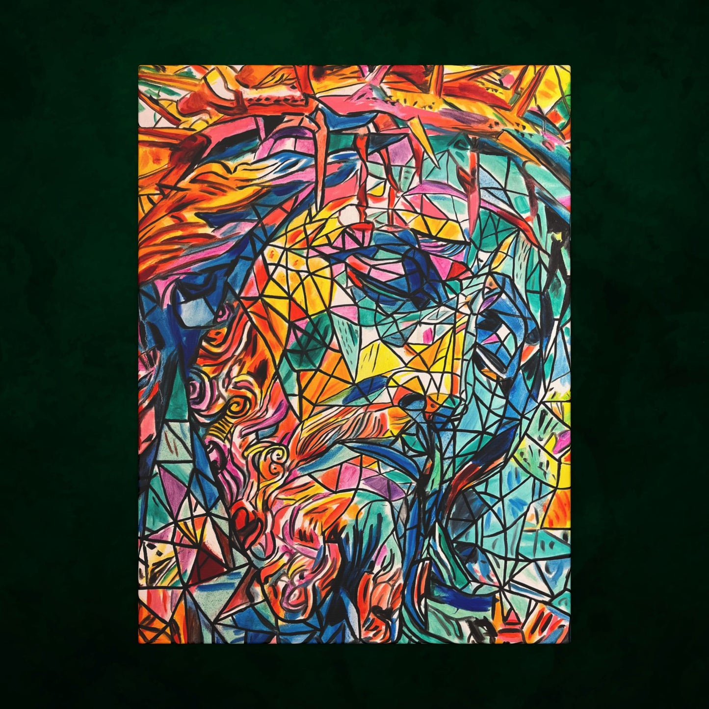 Alpha and Omega by Warren Willowdale - Canvas Print
