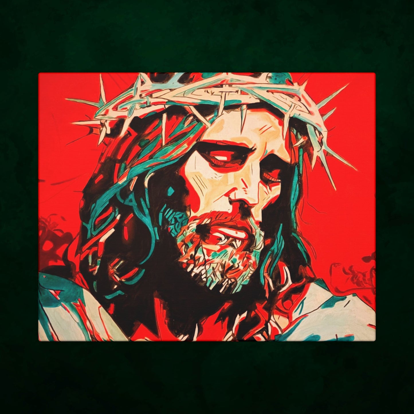 Jesus Christ by Warren Willowdale - Canvas Print