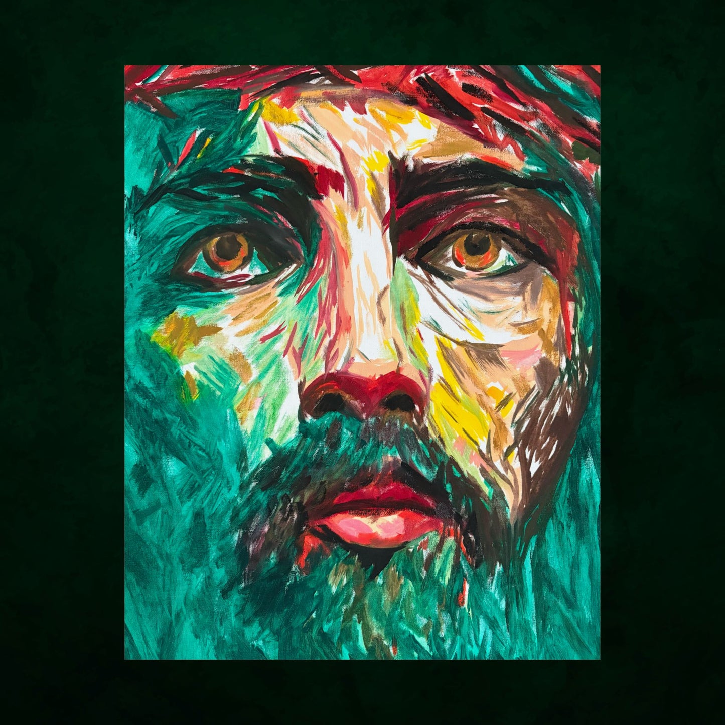 Jesus Christ by Wamantha — Museum-Grade Archival Art Print