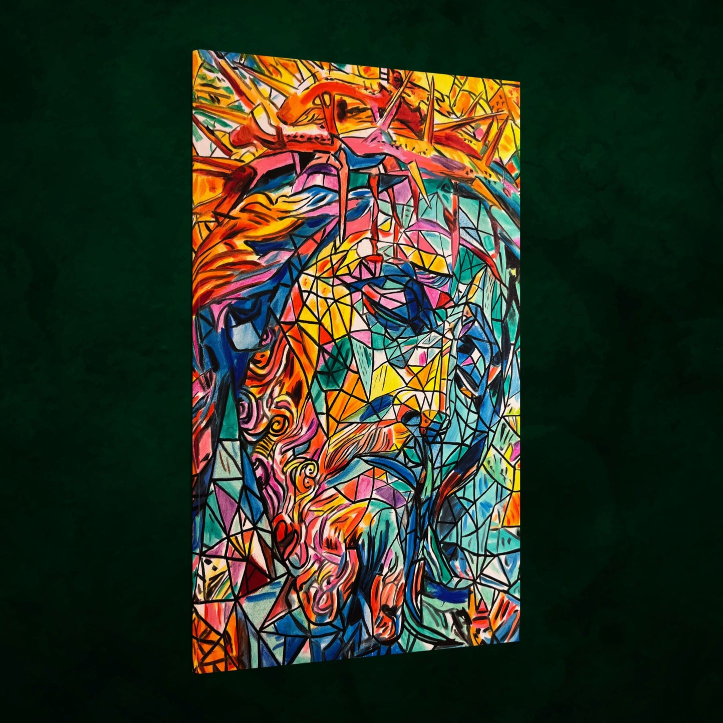 Alpha and Omega by Warren Willowdale - Canvas Print