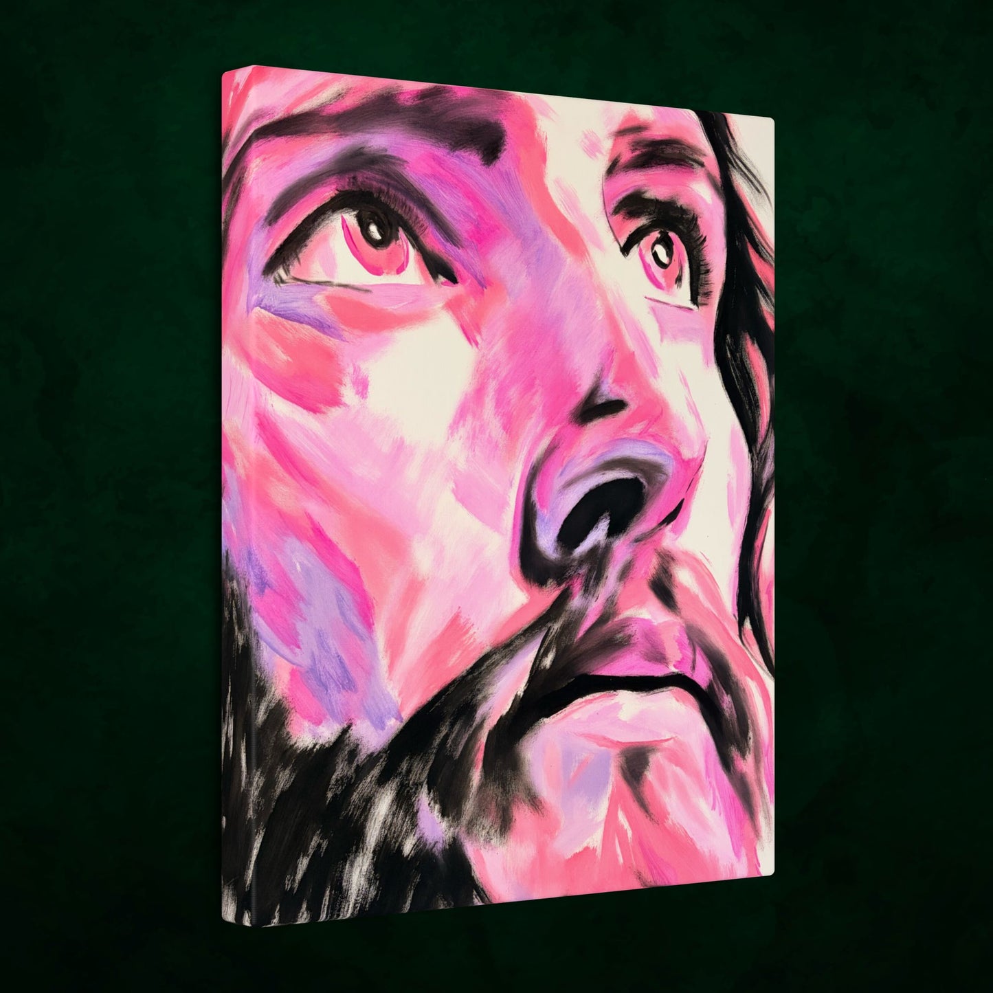 Jesus Christ by Wamantha - Canvas Print