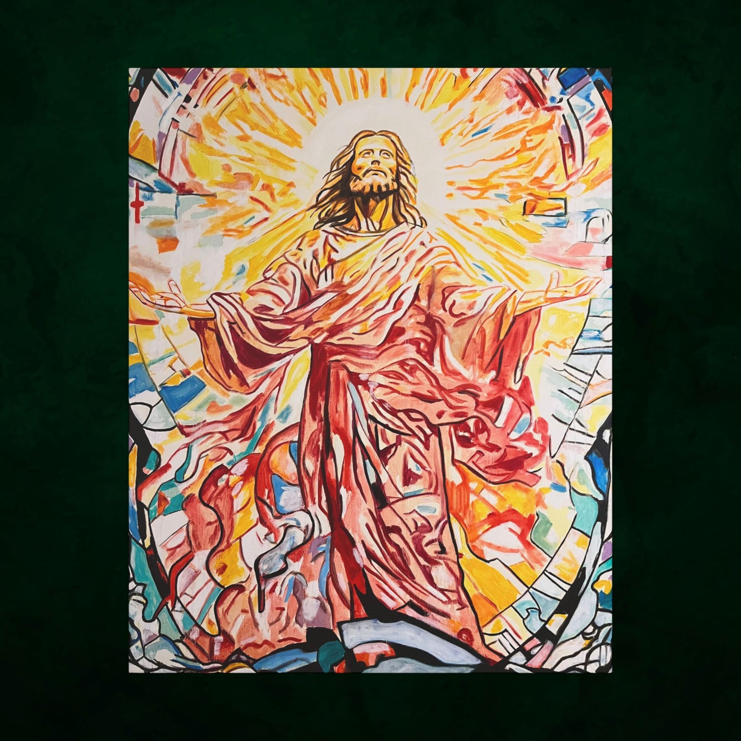 Jesus Christ by Warren Willowdale — Canvas Print